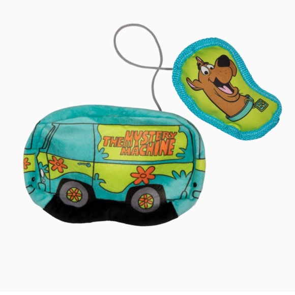NWT Scooby Doo & The Mystery Machine Soft Fabric Burrow Dog Chew Toy 7” NEW/TAGS - Picture 1 of 5